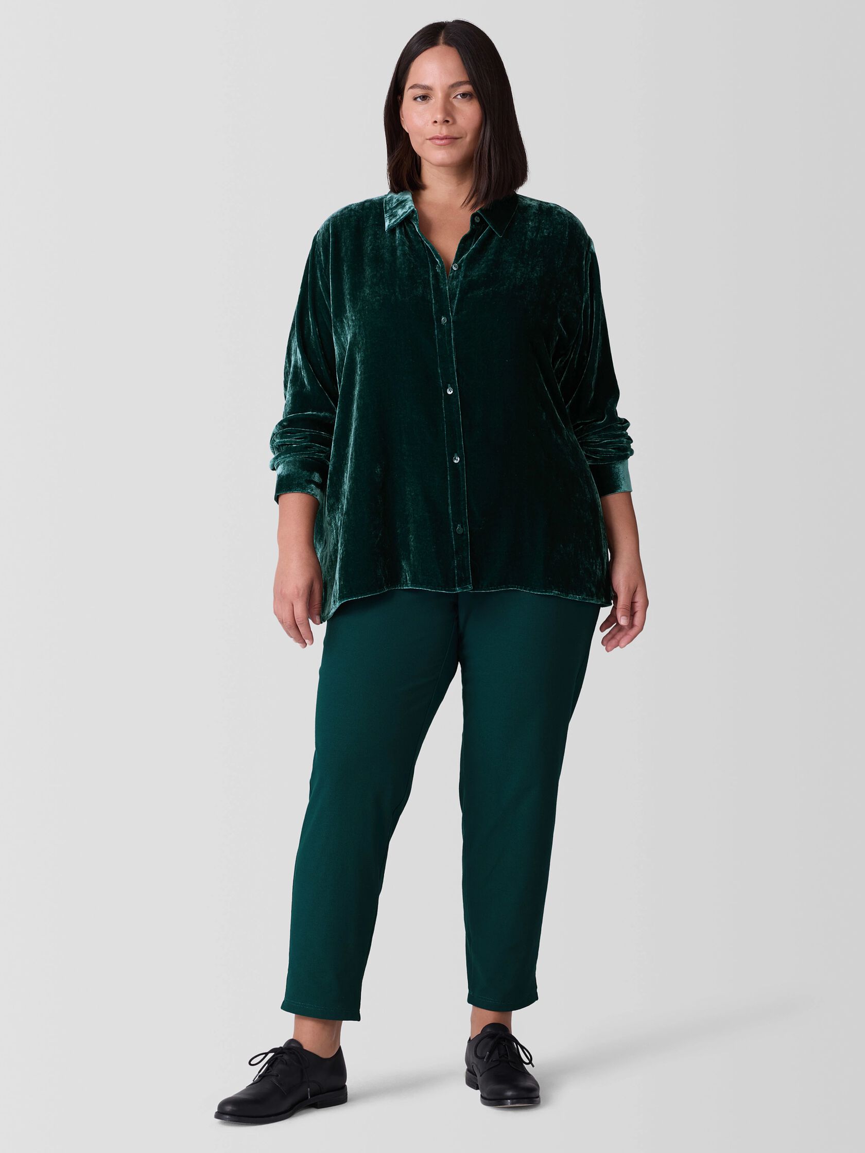 Washable Stretch Crepe Pant