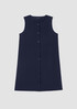Organic Cotton Pucker Long Vest