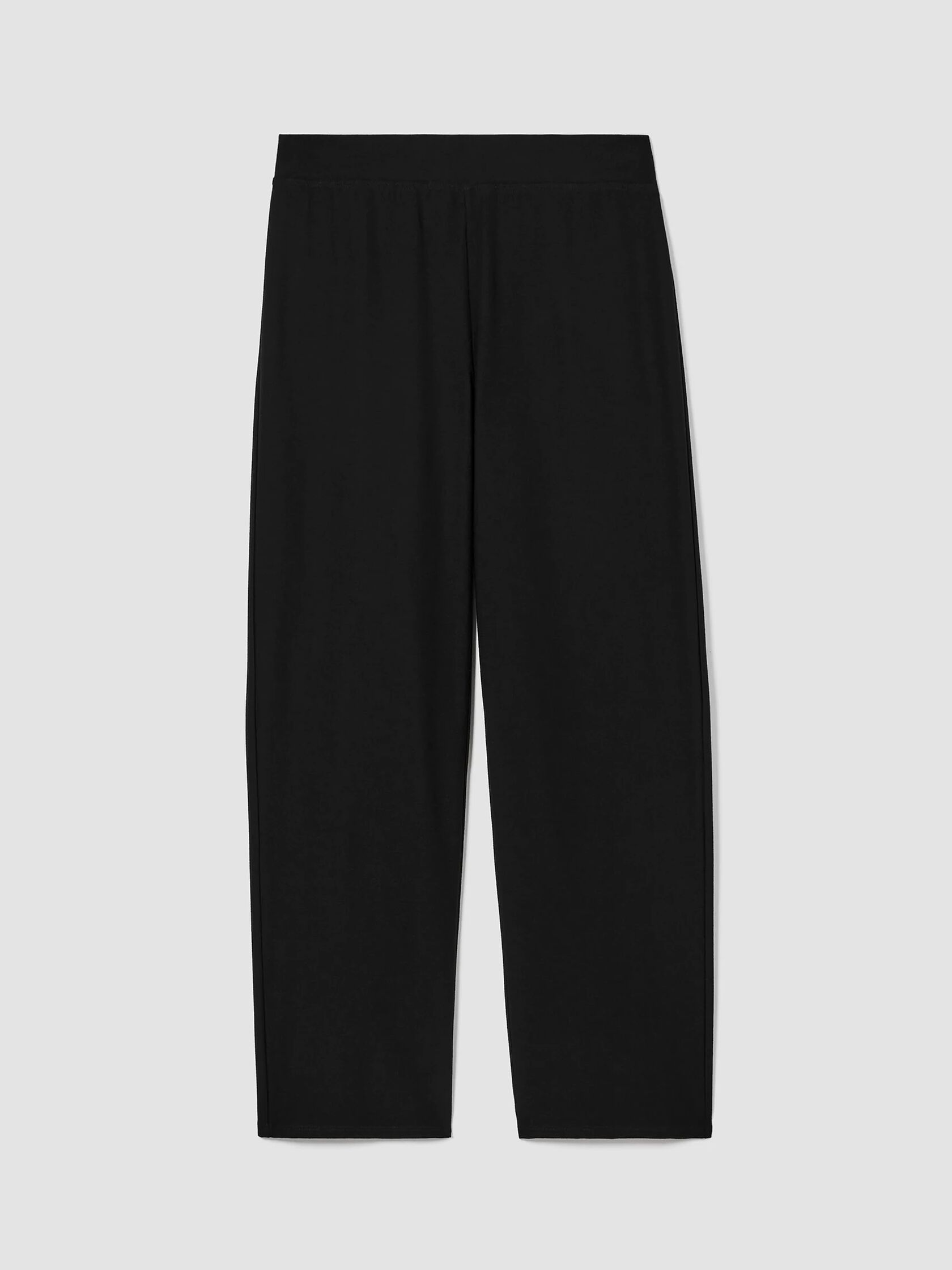 Washable Stretch Crepe Straight Pant