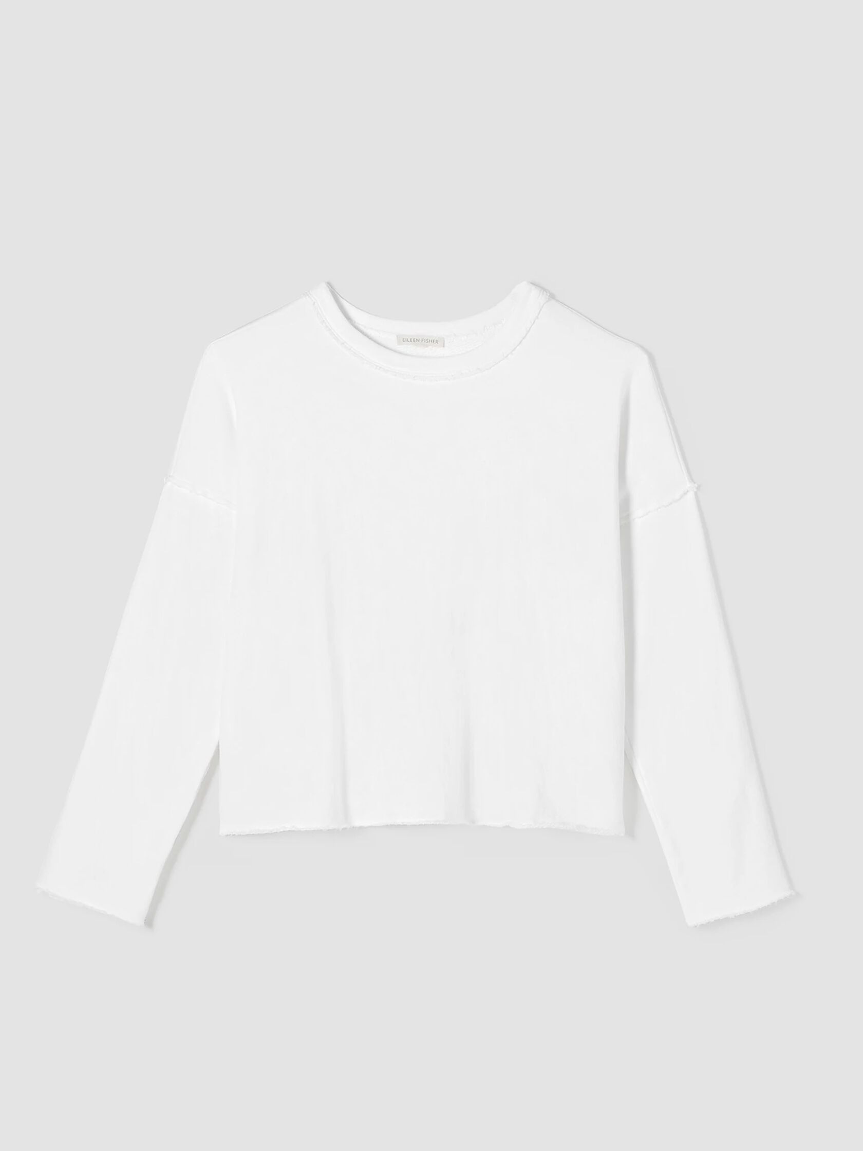Lightweight Organic Cotton Terry Box-Top