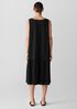 Organic Cotton Pucker Tiered Dress