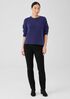 Cashmere Silk Bliss Crew Neck Top