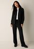 Cozy Waffle Knit Straight Pant