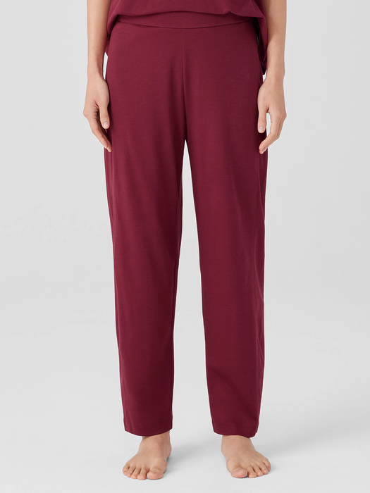 Organic Cotton Interlock Lantern Sleep Pant