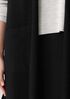 Lightweight Boiled Wool Shawl Collar Vest in Regenerative Wool