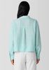 Organic Handkerchief Linen Classic Collar Short Shirt