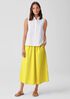Washed Organic Cotton Poplin Sleeveless Shirt