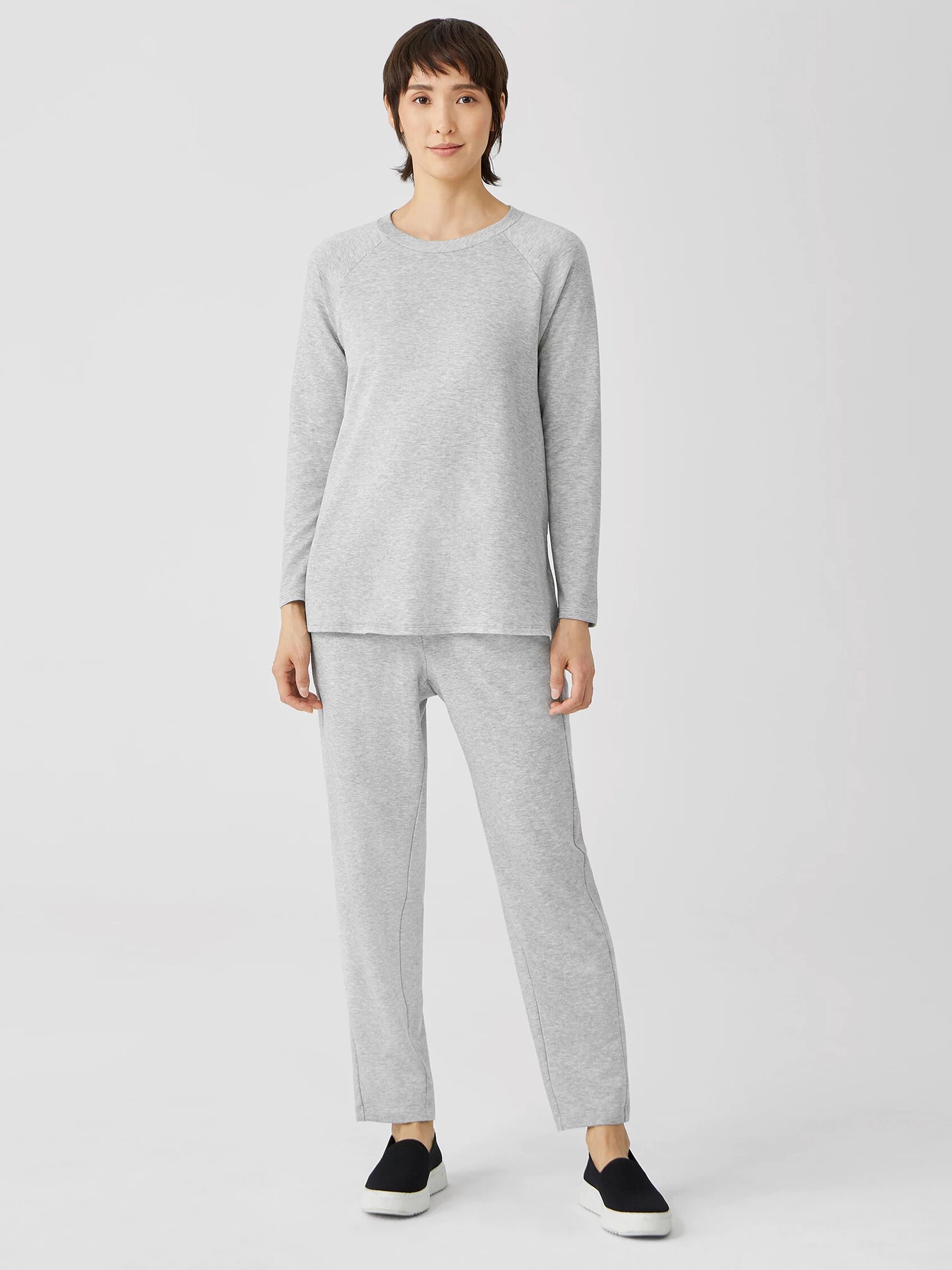 Cozy Brushed Terry Slouchy Pant