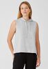 Cozy Brushed Terry Hug Hooded Top