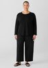 Fine Jersey Round Neck Top