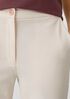 Organic Cotton Ponte Slim Pant