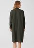 Washed Silk Habutai Shirtdress