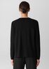 Superfine Merino Crew Neck Top in Regenerative Wool