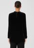 Velvet Mock Neck Top