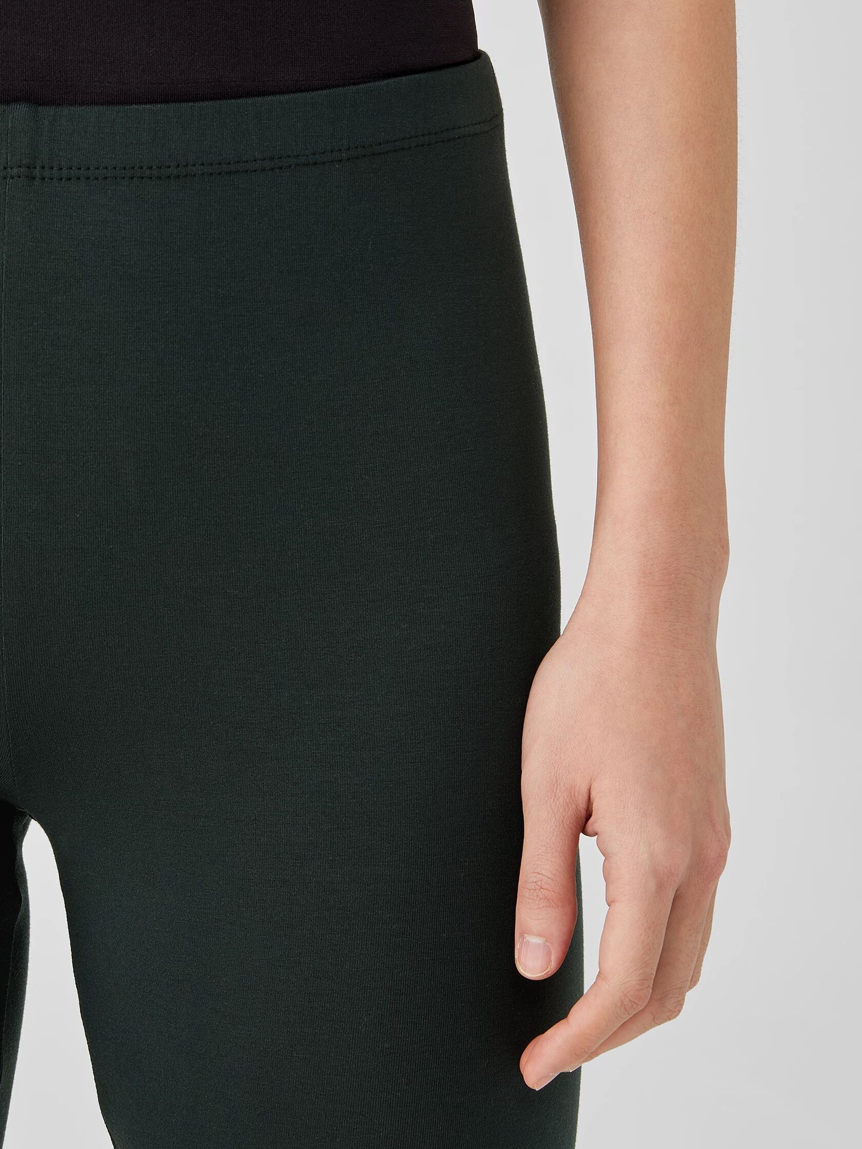Stretch Jersey Knit Leggings