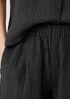 Puckered Organic Linen Lantern Pant