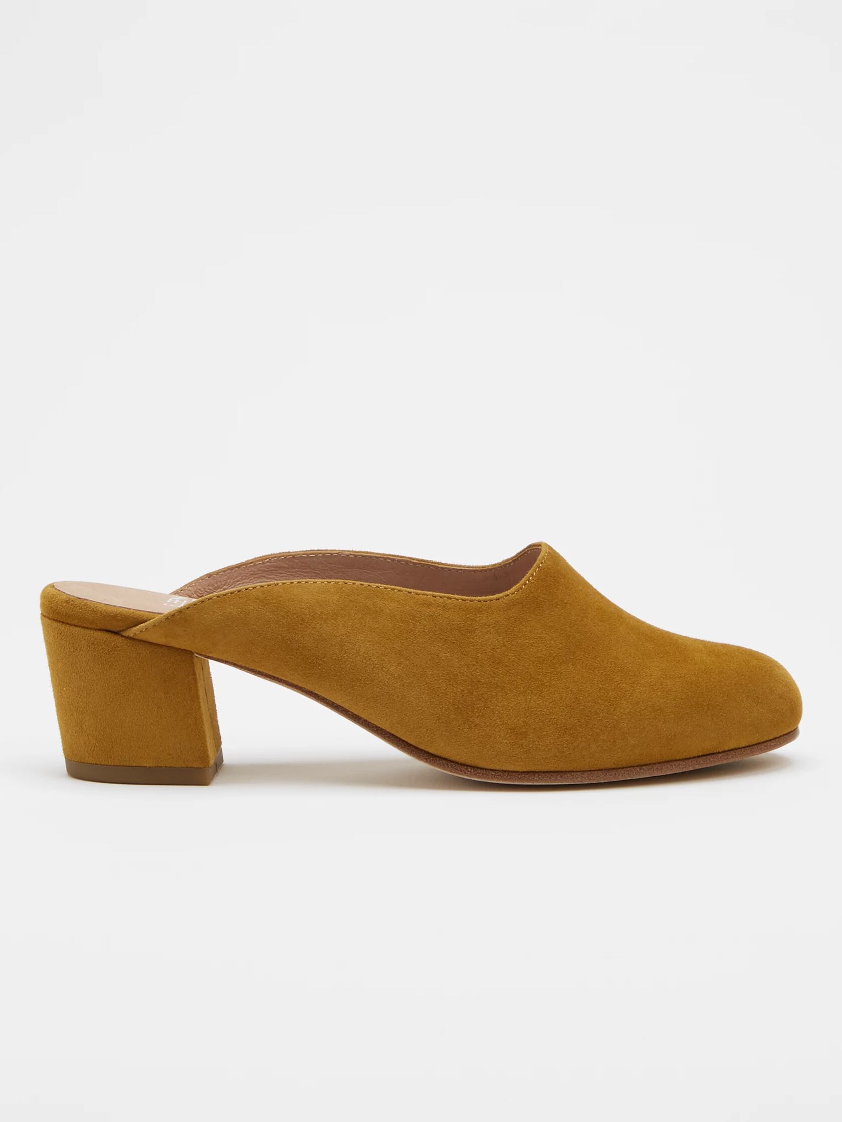 Brief Suede Mule
