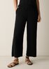Organic Cotton Doubleweave Wide-Leg Pant
