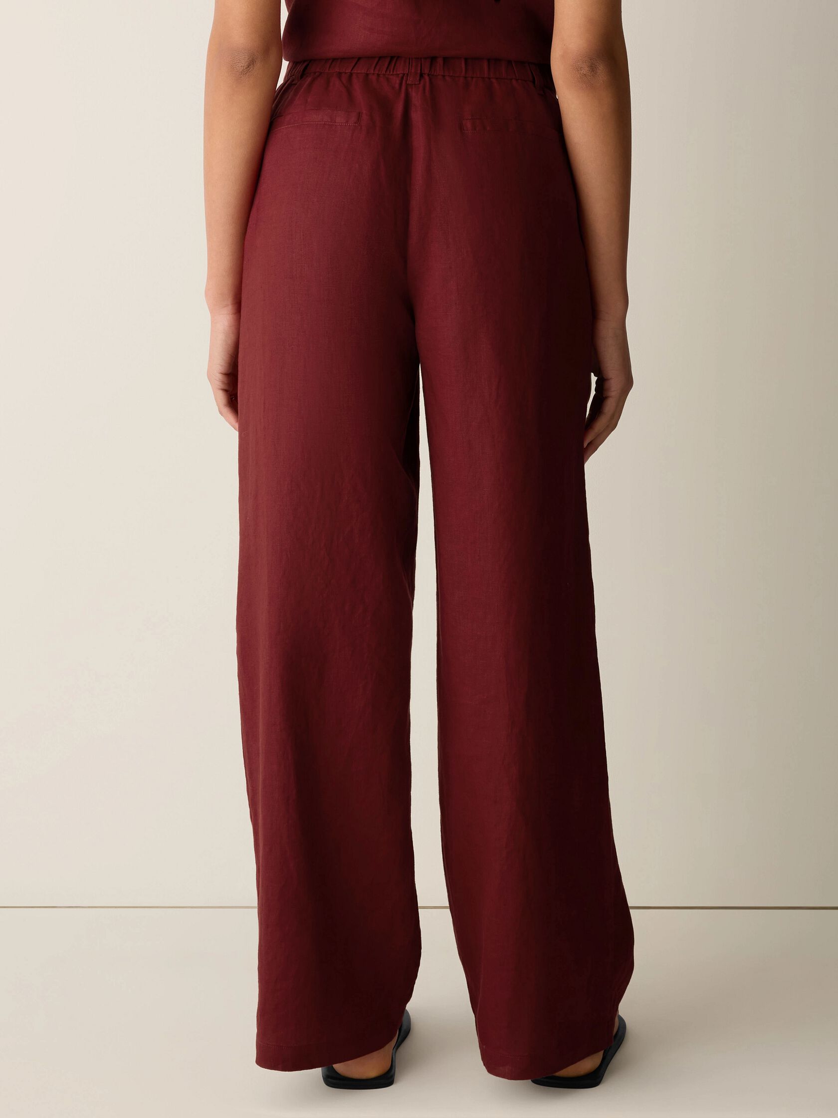 Organic Linen Full-Length Trouser