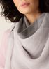 Organic Linen Cotton Check Scarf