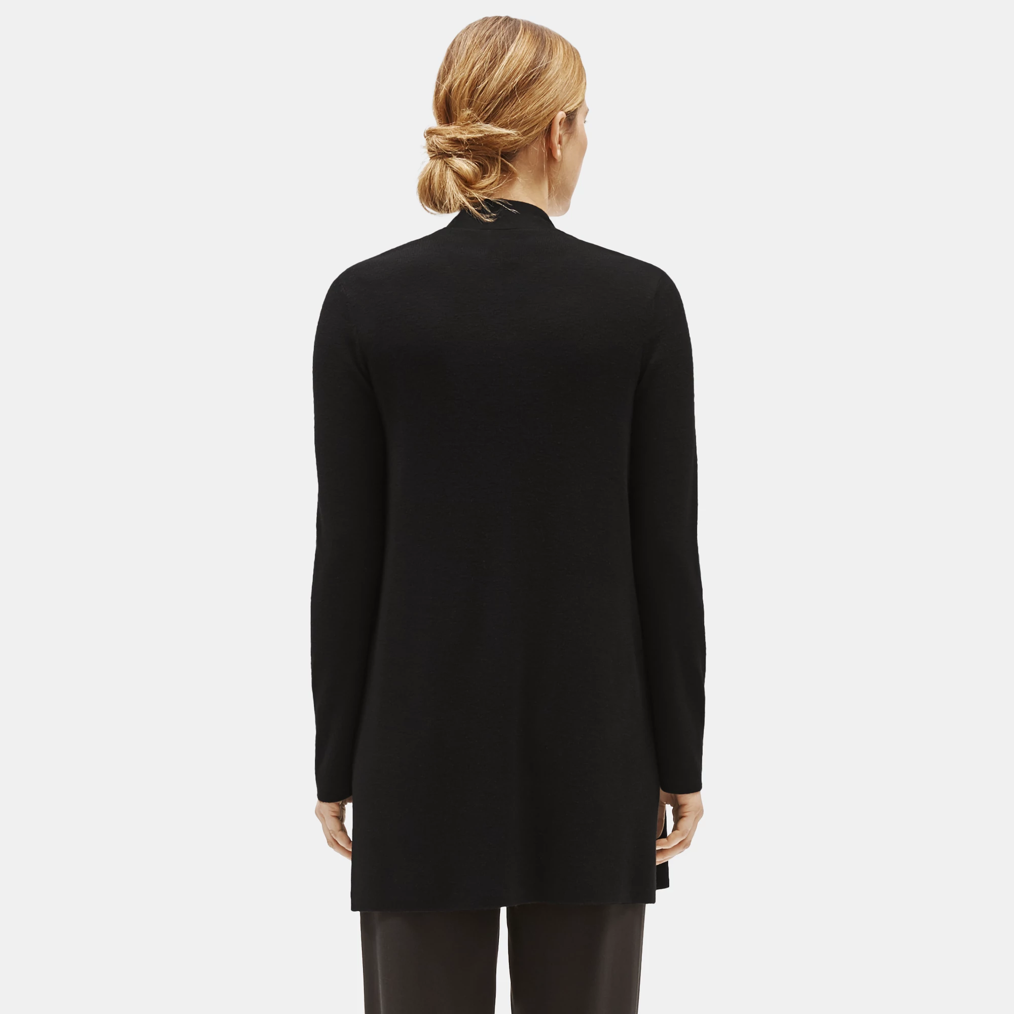 System Ultrafine Merino Long Cardigan 