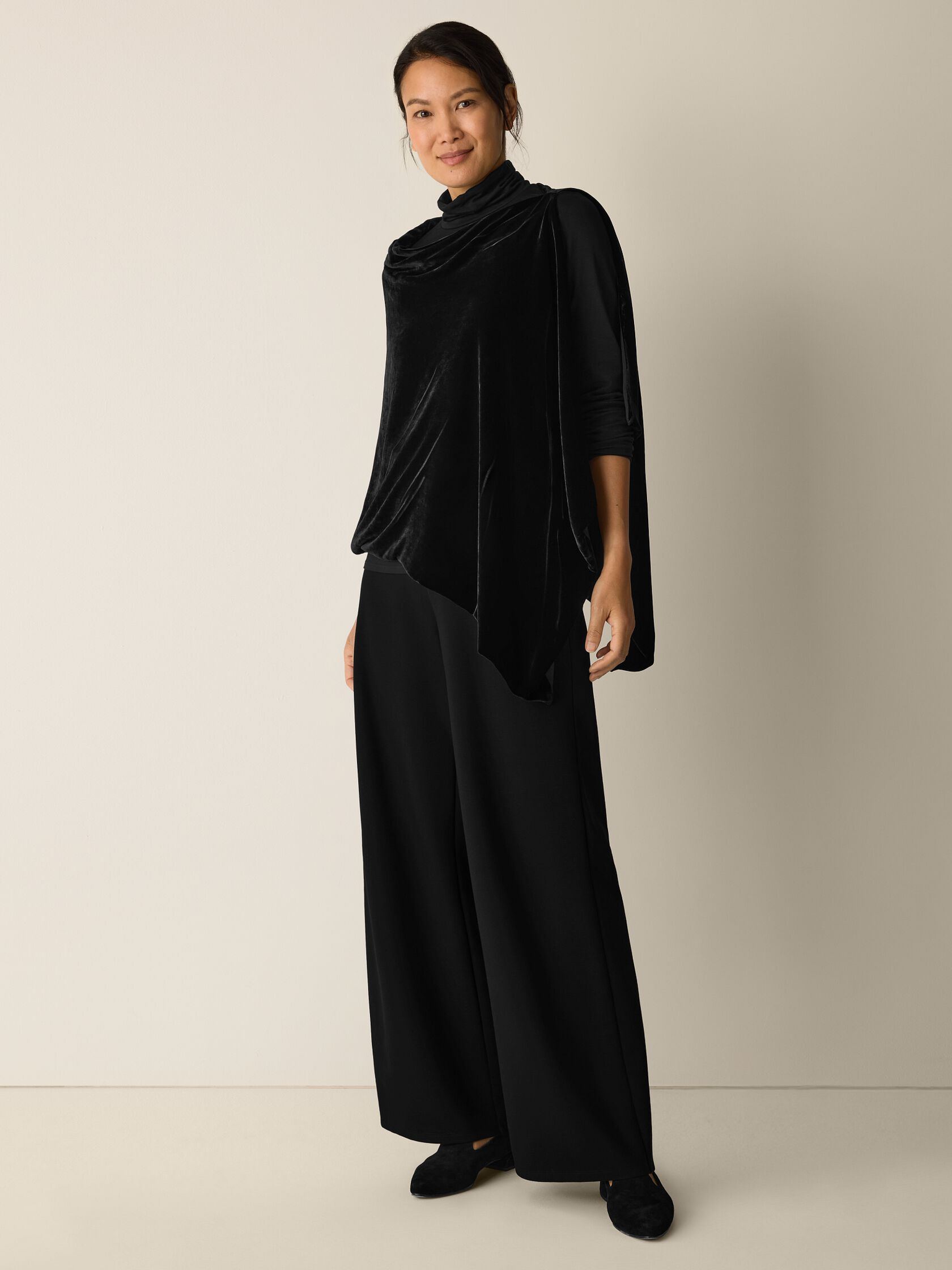 Velvet Poncho