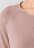 Peruvian Cotton Blend Crew Neck Top