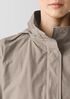 Light Cotton Nylon Stand Collar Jacket