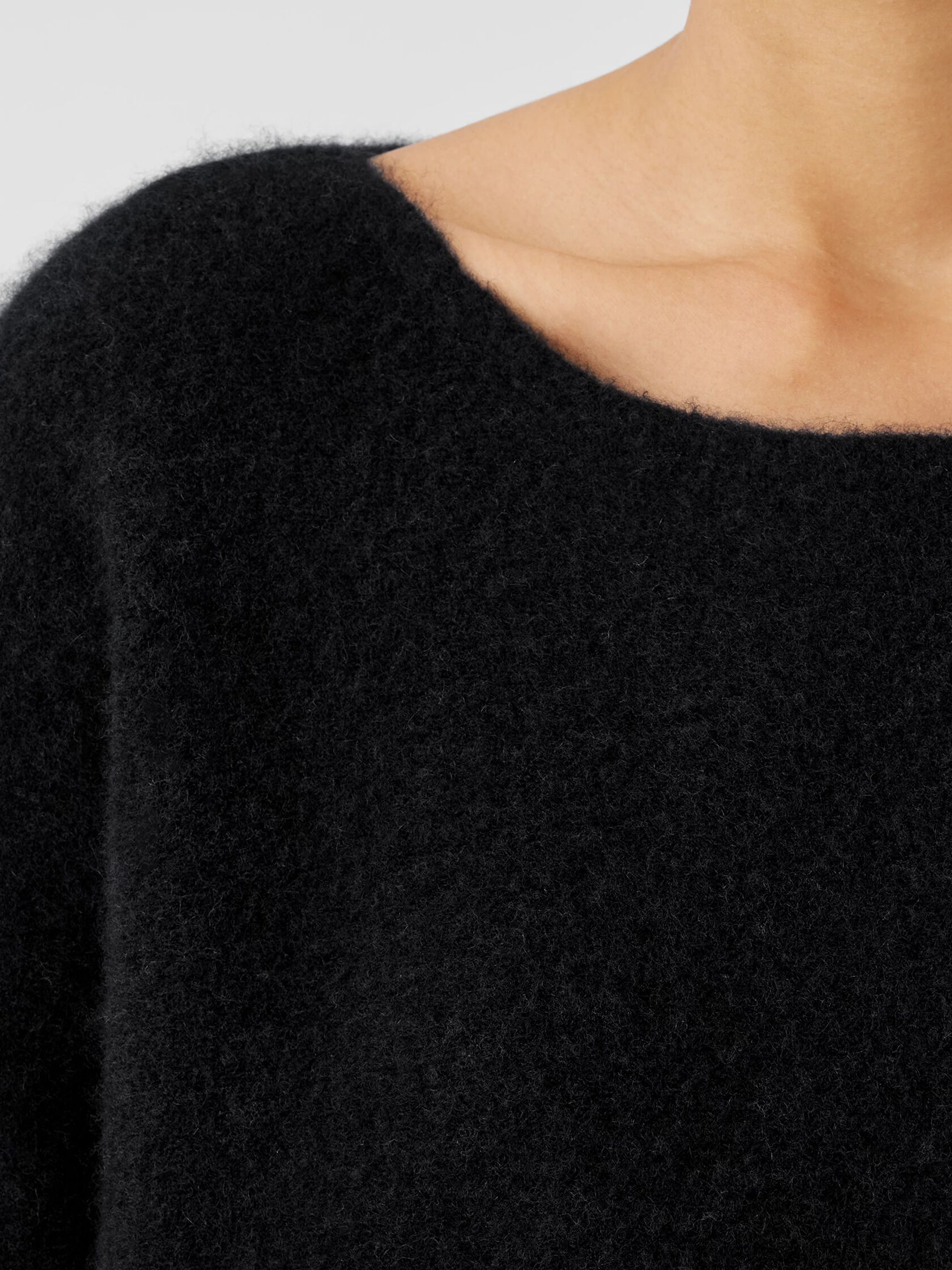 Cashmere Silk Bliss Boatneck Top