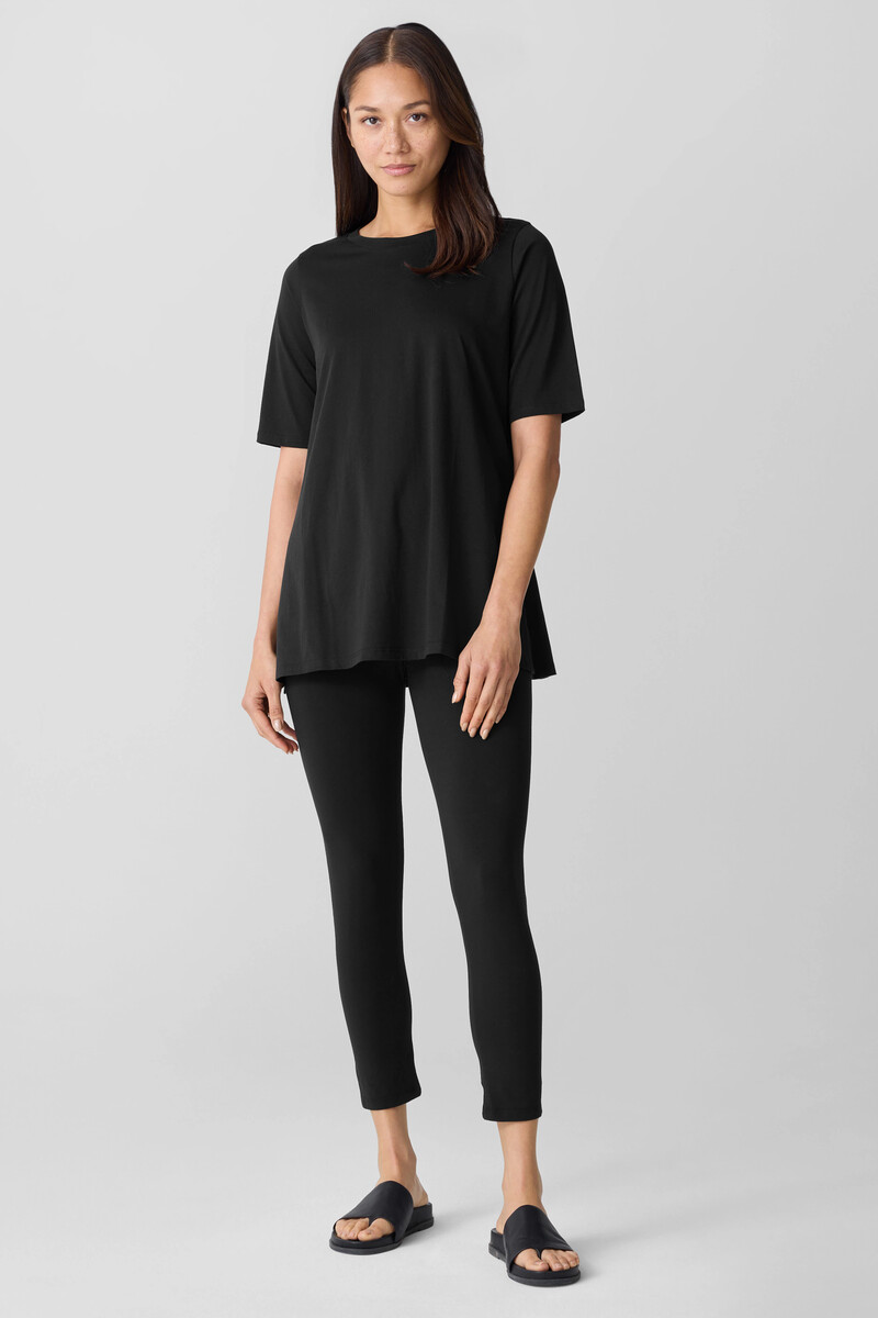 Lightweight Cotton Stretch Jersey Leggings Lightweight Cotton Stretch Jersey Leggings