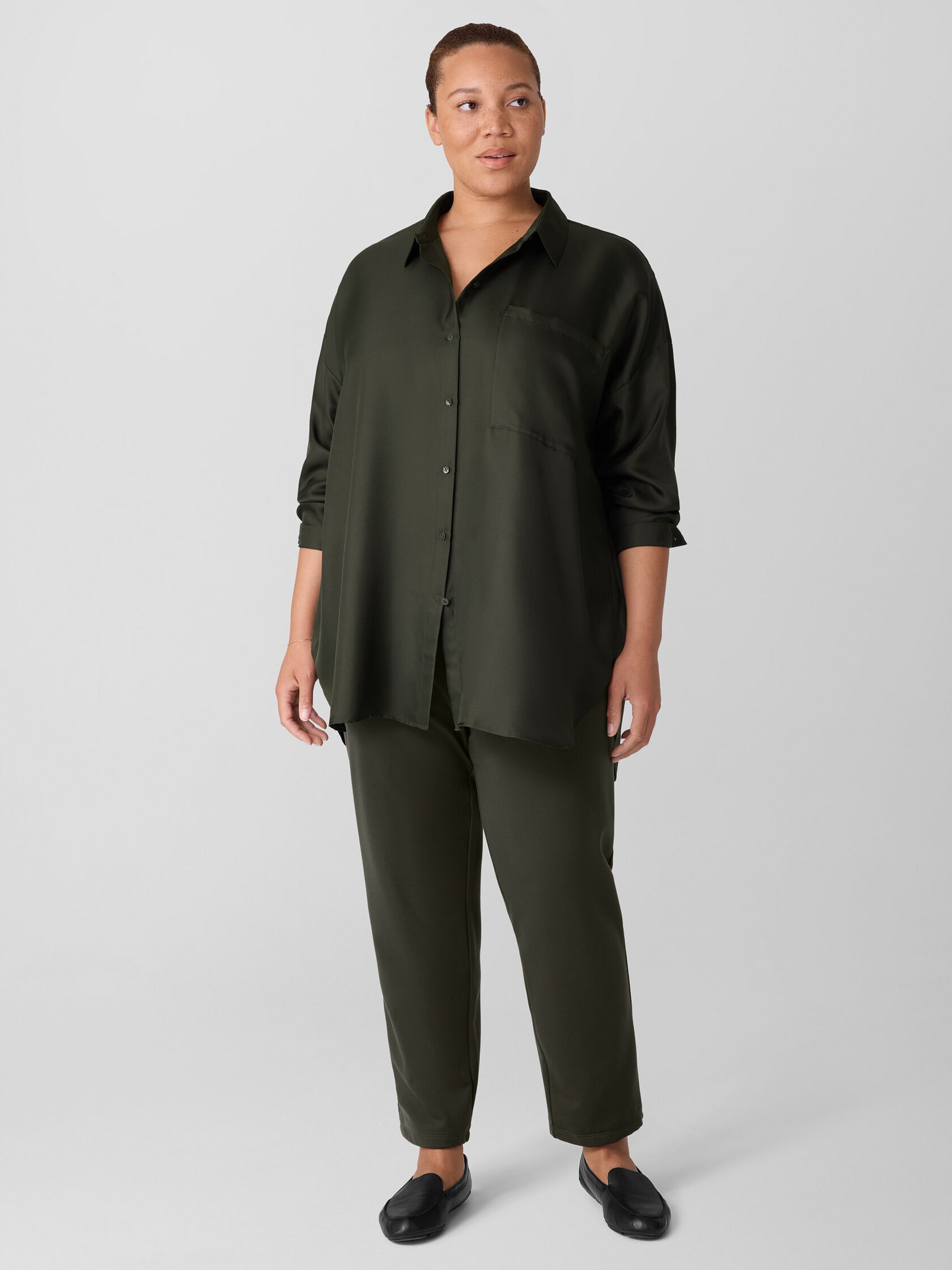 Washable Flex Ponte Slim Pant
