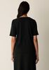 Ribbed Knit V-Neck Top