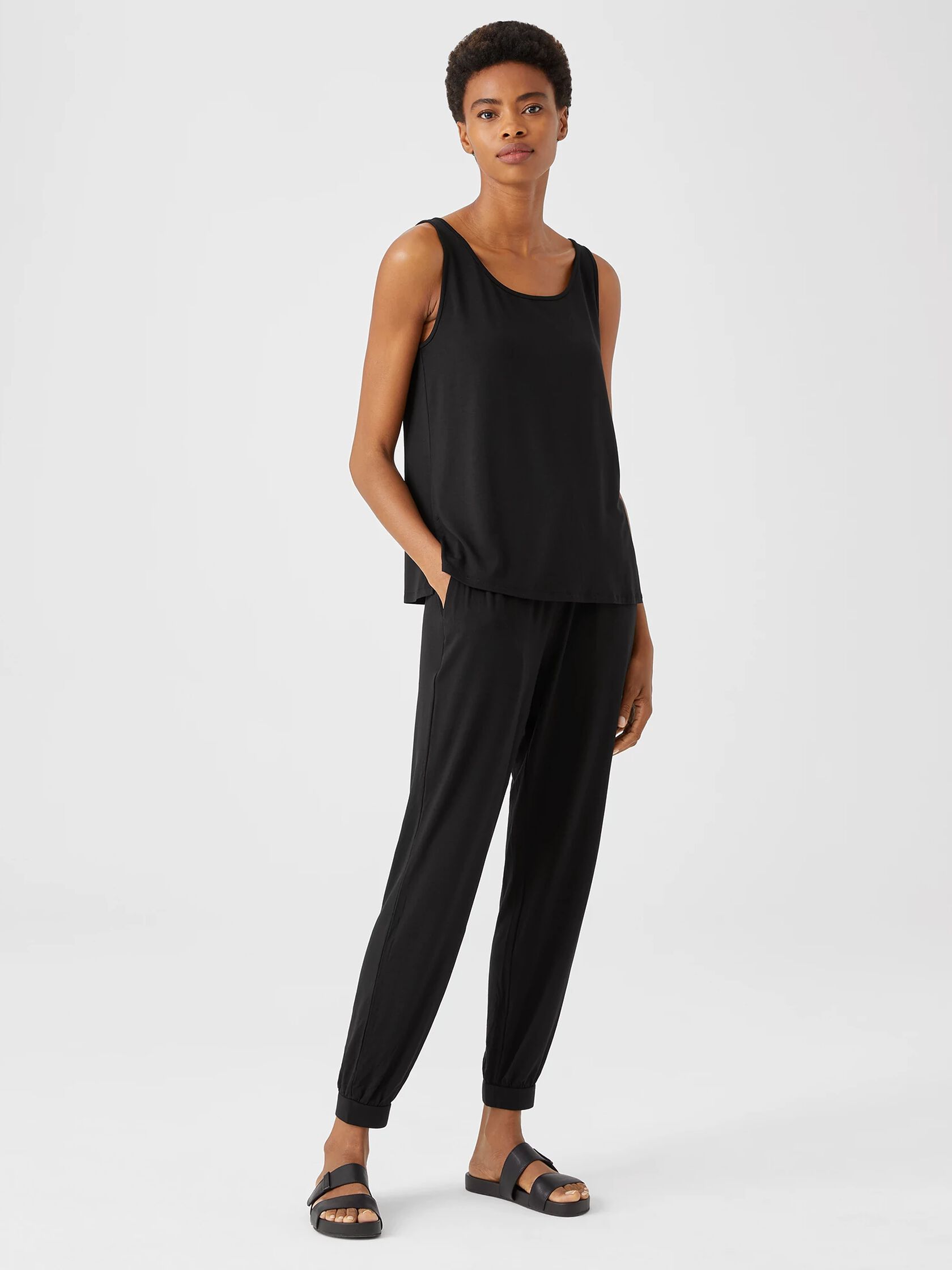 Fine Jersey Scoop Neck Tank