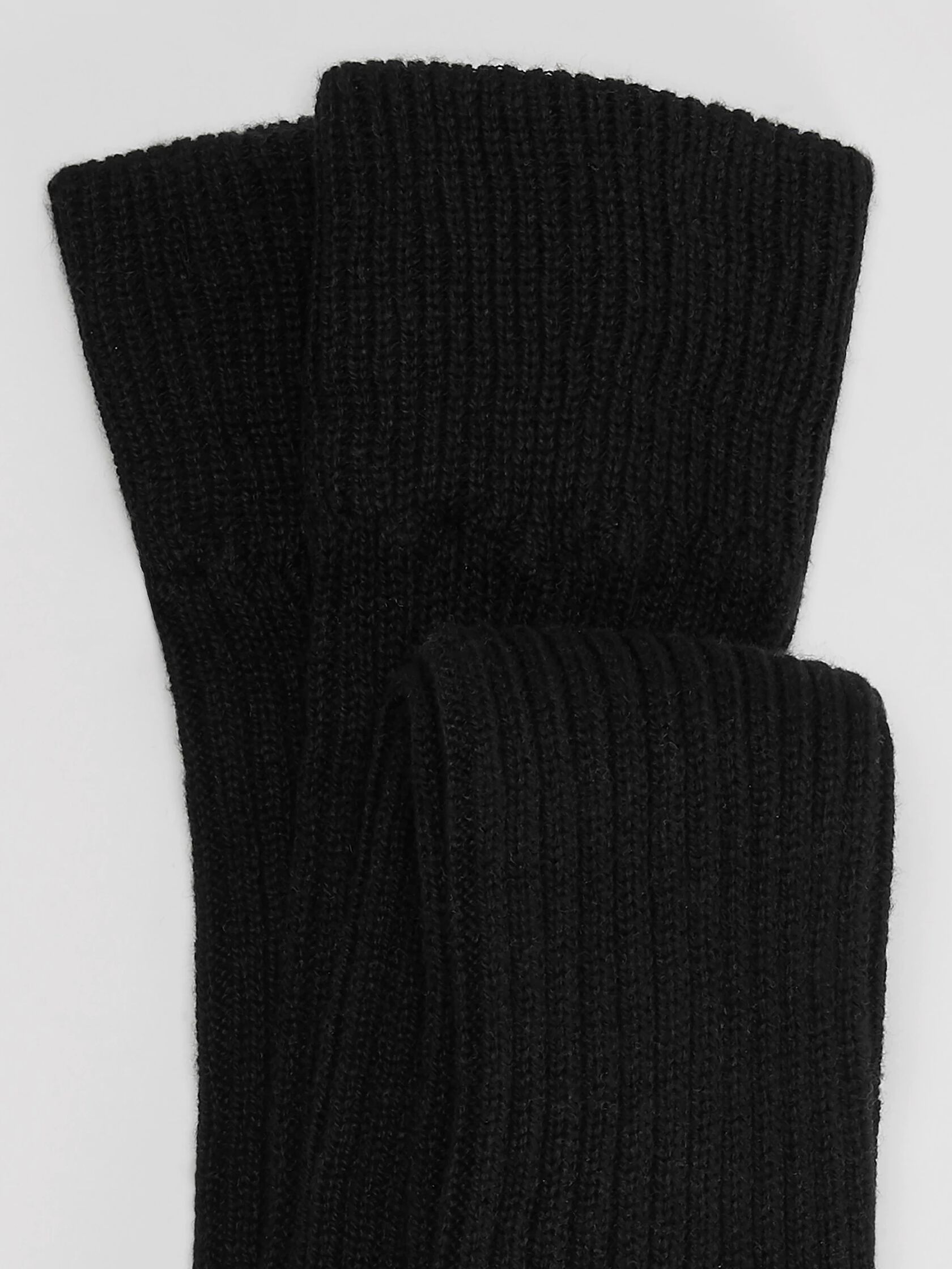 Cozy Recycled Nylon Cashmere Ribbed Leg Warmers