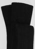 Cozy Recycled Nylon Cashmere Ribbed Leg Warmers