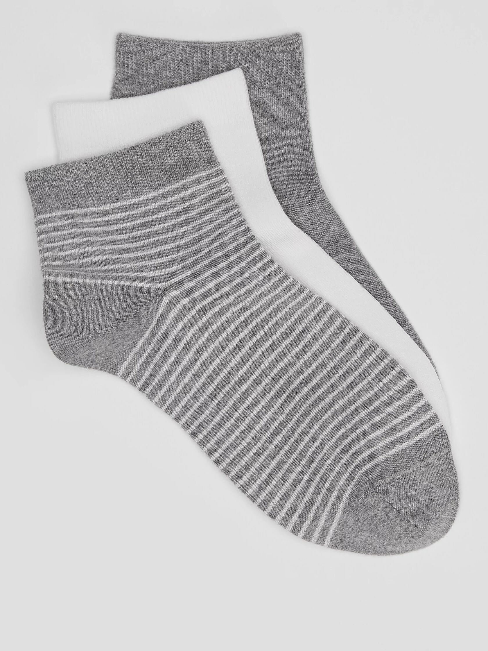 Organic Cotton Ankle Sock 3-Pack