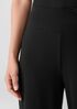Stretch Jersey Knit Wide-Leg Pant