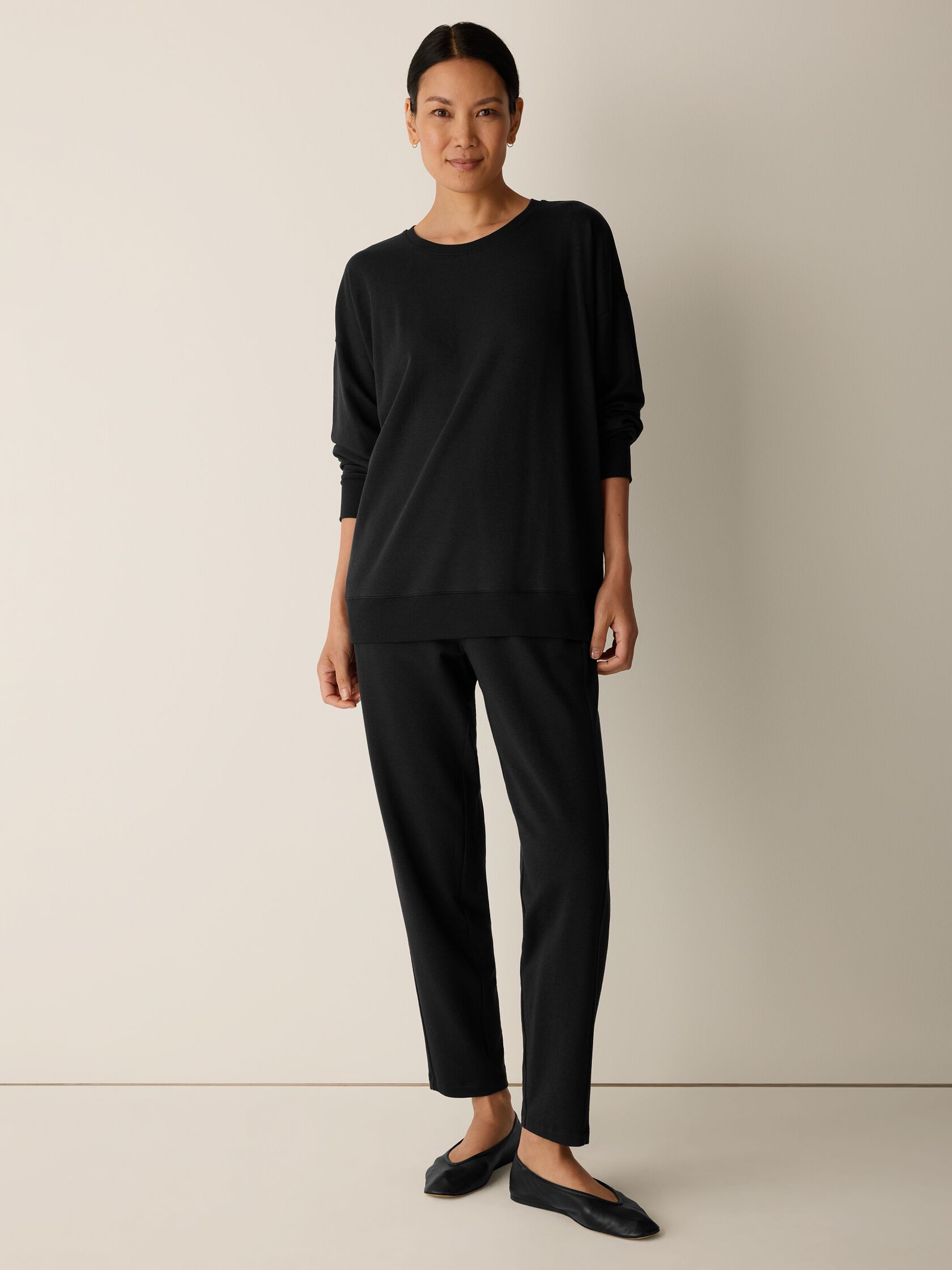 Cozy Brushed Terry Hug Slouchy Pant