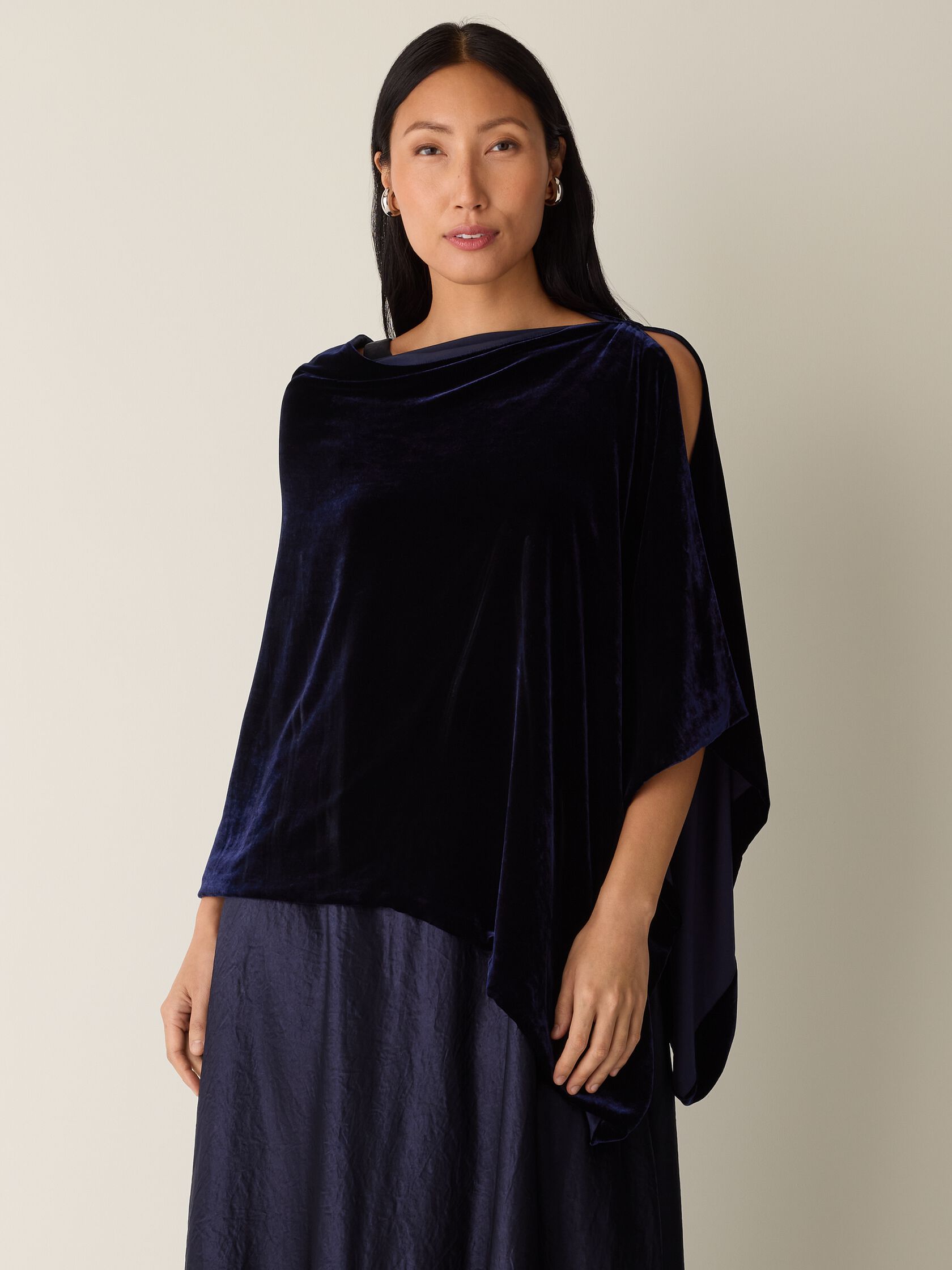 Velvet Poncho