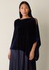 Velvet Poncho