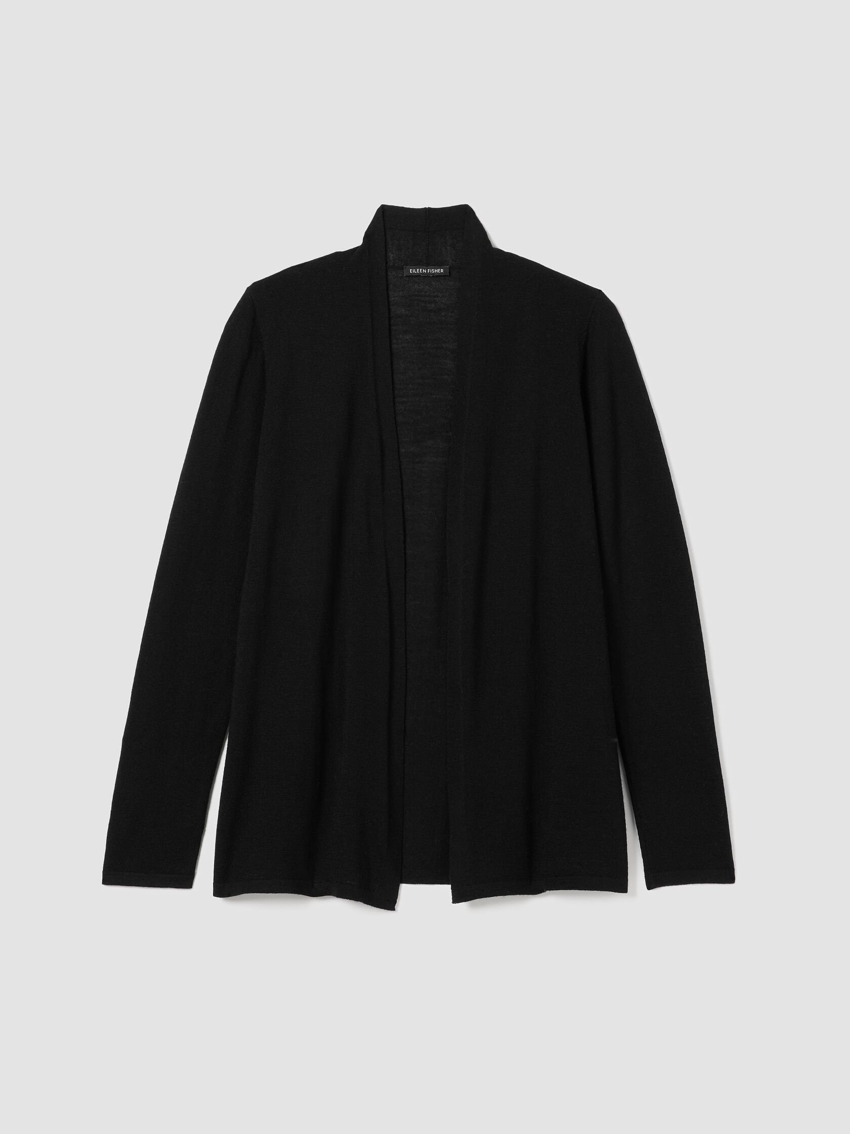 Fine Merino Cardigan in Regenerative Wool