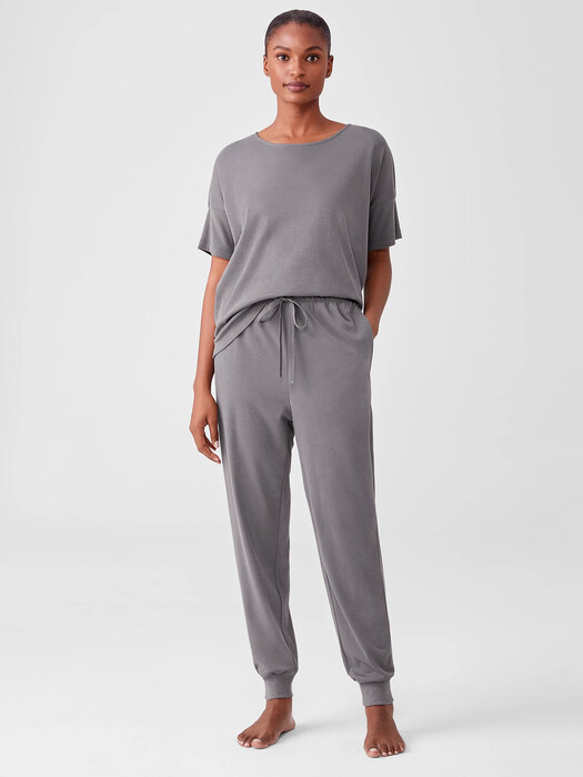 Cozy Organic Cotton Interlock Jogger Pant