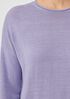 Peruvian Cotton Blend Crew Neck Top