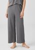 Cozy Organic Cotton Thermal Wide-Leg Pant