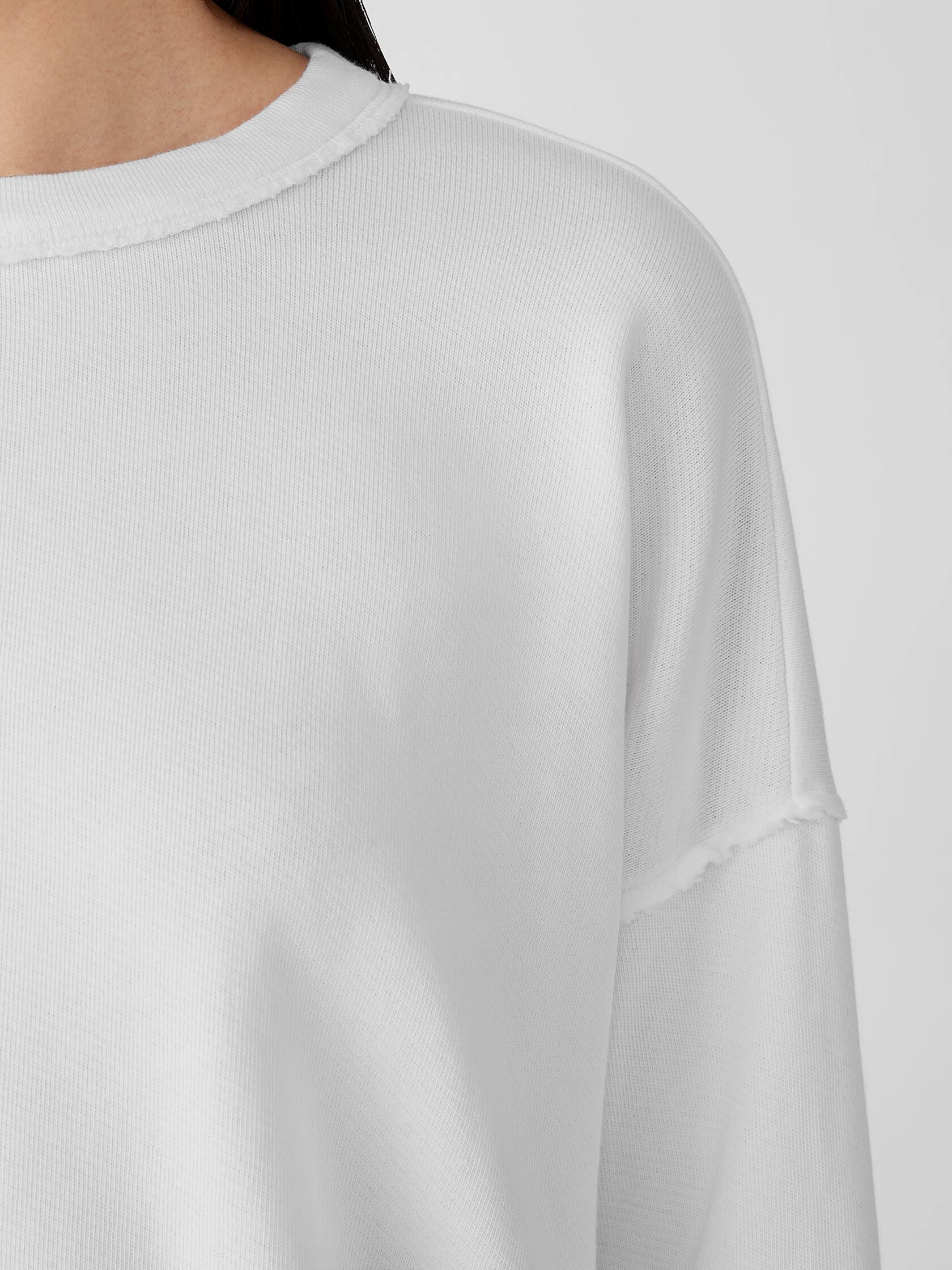 Lightweight Organic Cotton Terry Box-Top
