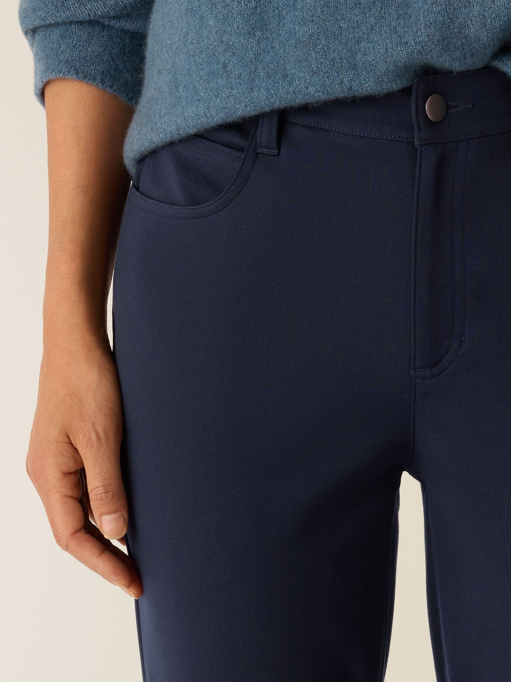 Washable Flex Ponte Slim Jean