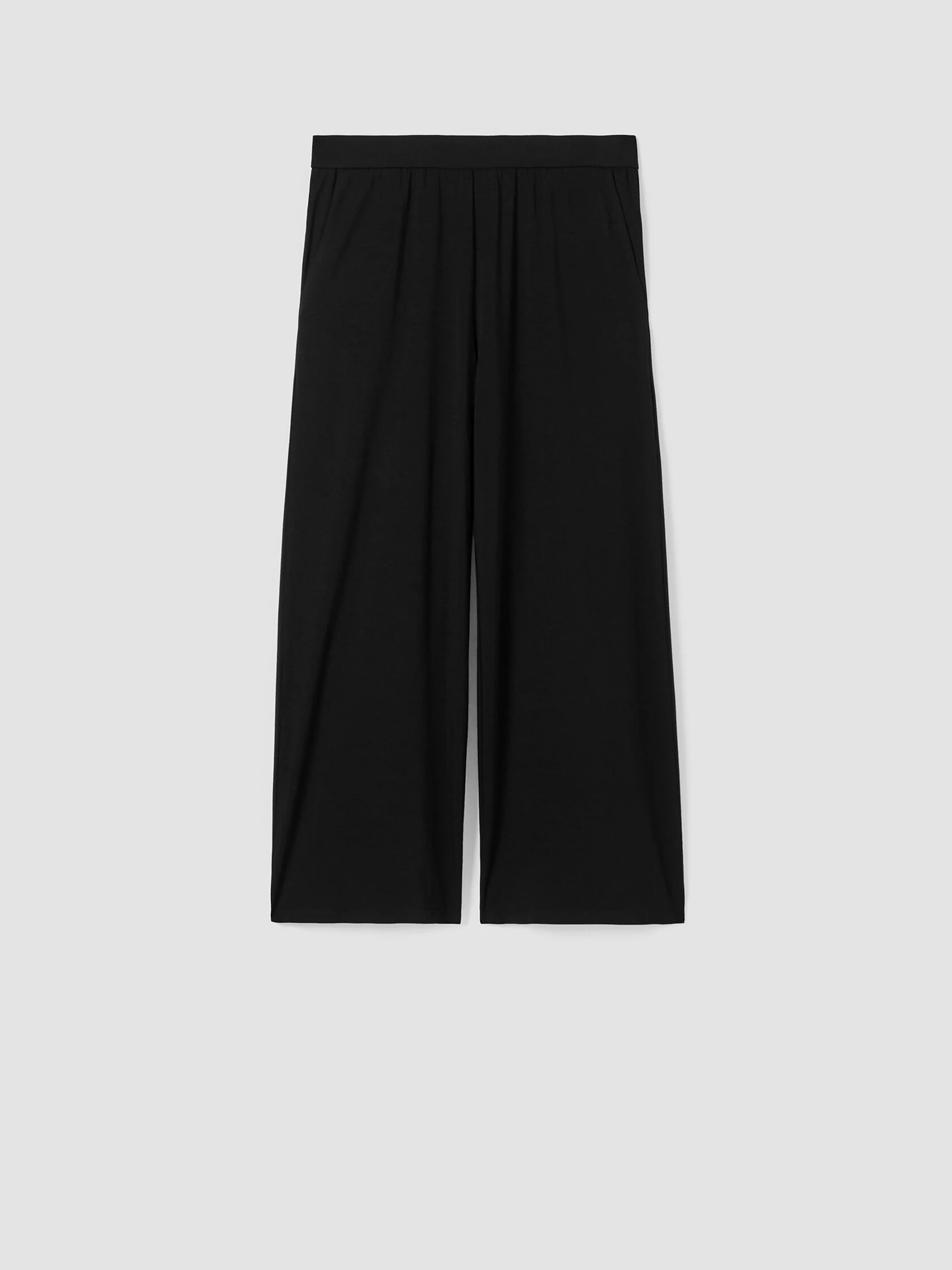 Fine Jersey Wide-Leg Pant