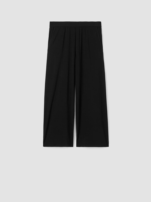 Fine Jersey Wide-Leg Pant