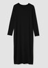 Stretch Jersey Knit Oval Dress