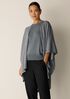Wool Shimmer Serape in Regenerative Wool